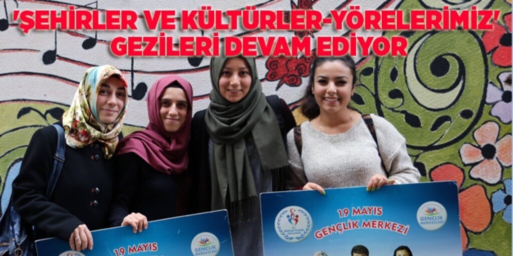 Samsunlu gençler Karadeniz turunda