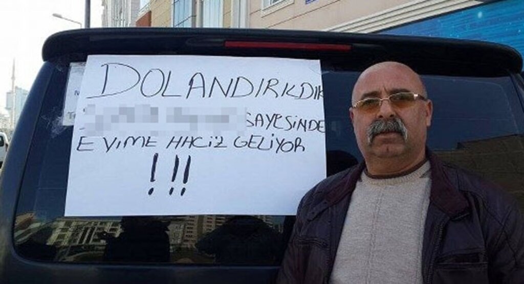 Samsunlu vatandaştan ışık hızında protesto..!