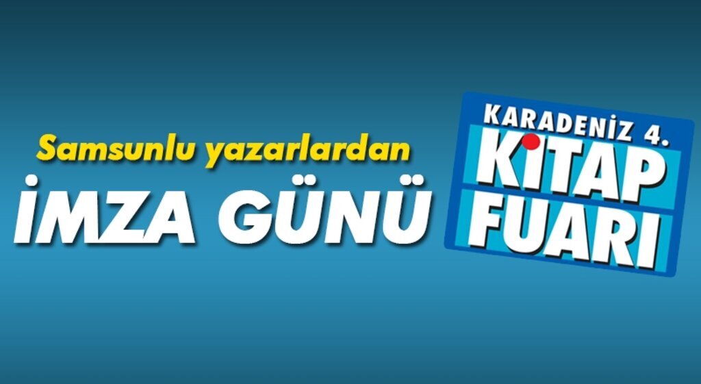 Samsunlu yazarlardan imza günü