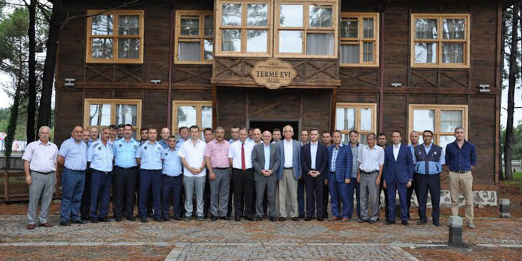 Samsun’lu Zabıtalar Terme’de kahvaltıda buluştu