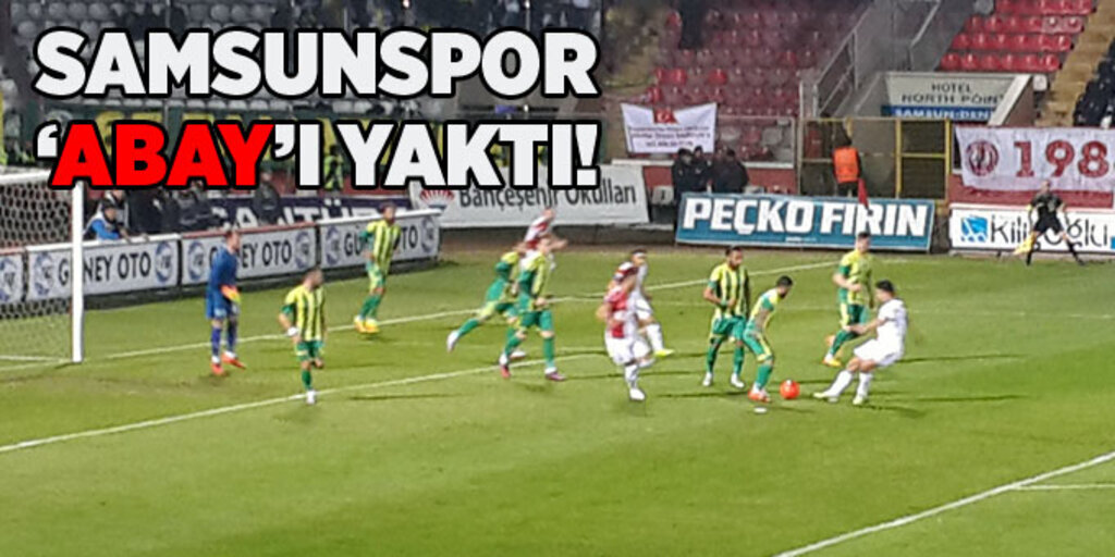 Samsunpor Şanlıurfaspor maç sonucu: 2-1