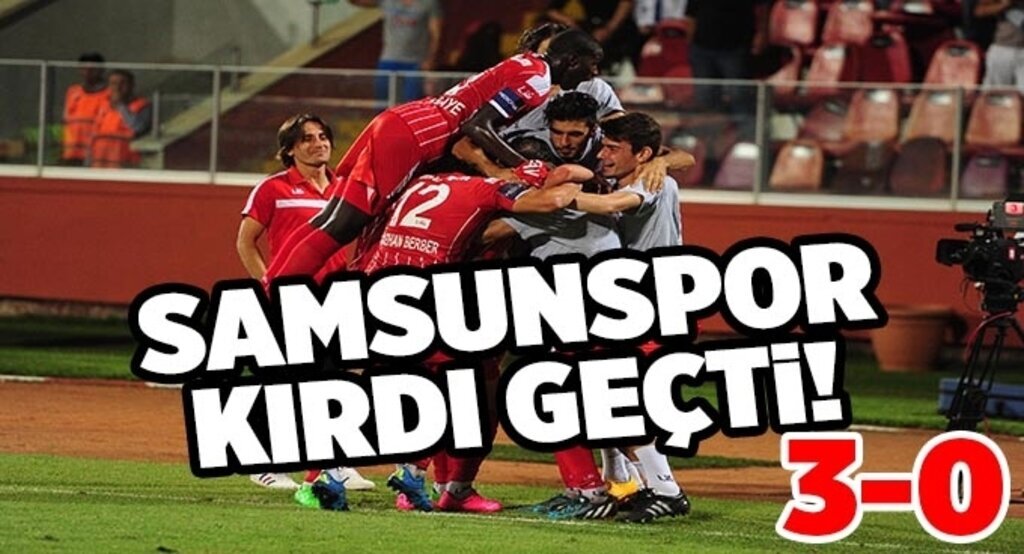 Samsunspor 1461 Trabzon maçı sonucu:3-0