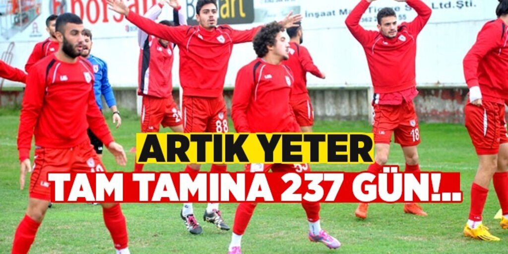 Samsunspor 237 gündür yeniliyor!