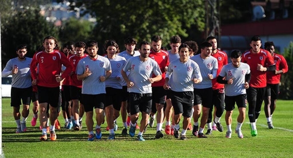 Samsunspor Adanaspor hazırlıklarına devam etti