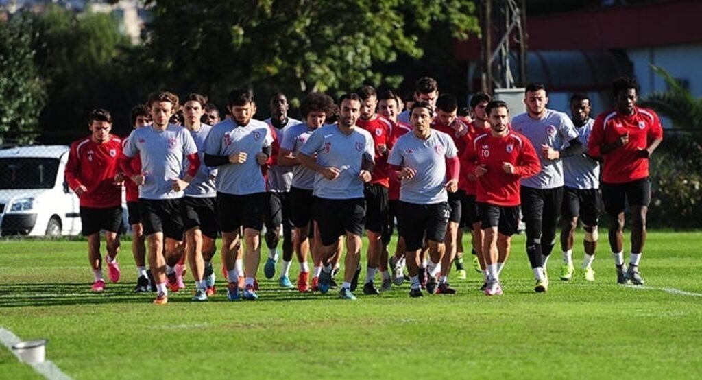 Samsunspor Adanaspor hazırlıklarını sürdürdü