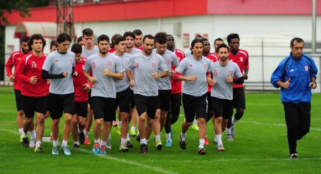 Samsunspor Alanyaspor hazırlıklarına devam etti
