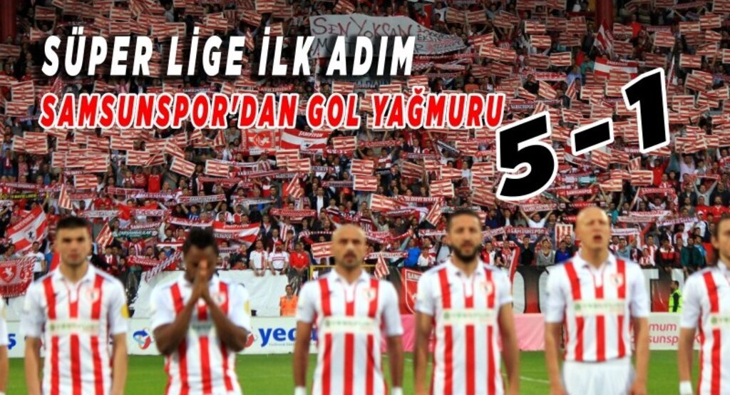 Samsunspor Alanyaspor maç sonucu: 5-1
