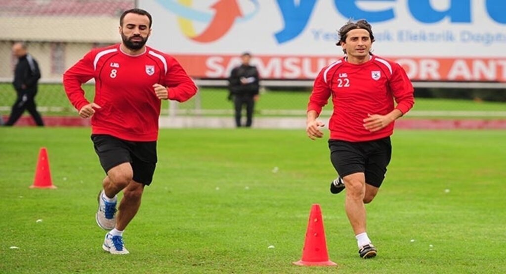 Samsunspor arttırmalı koşu yaptı