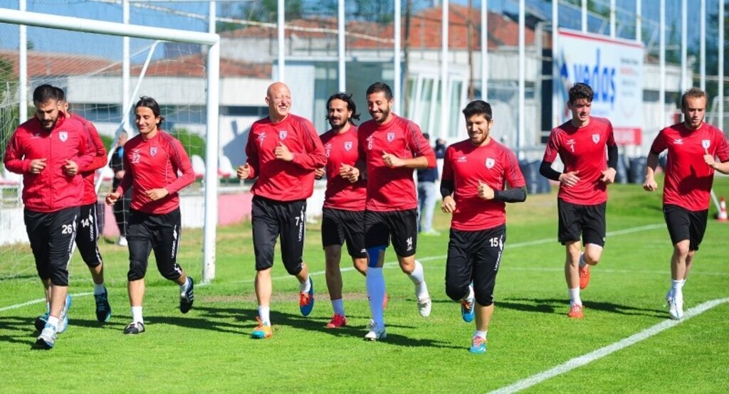 Samsunspor Bucaspor hazırlıklarına başladı