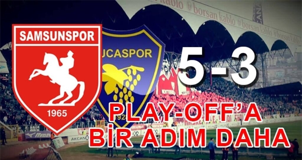 Samsunspor Bucaspor maç sonucu: 5-3
