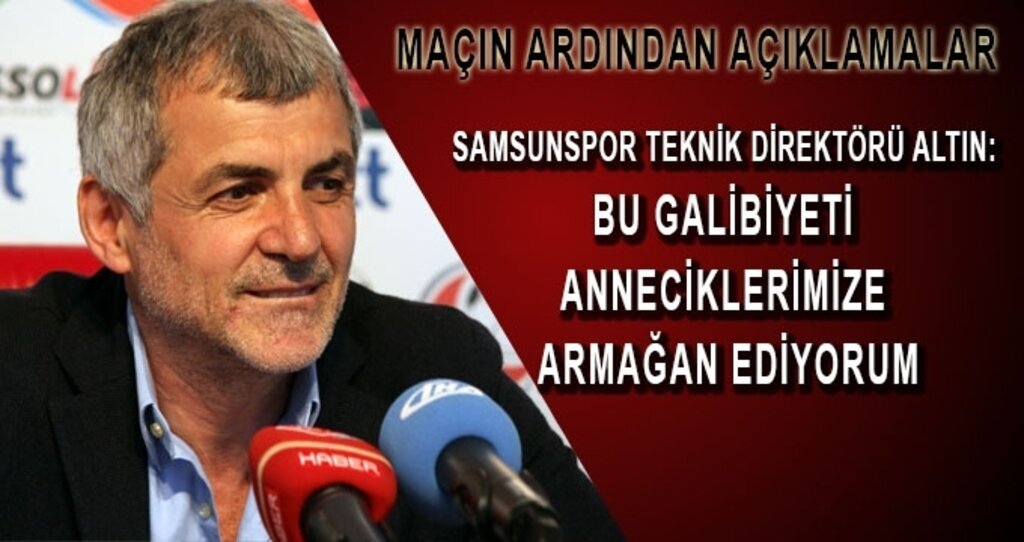 Samsunspor Bucaspor maçının ardından açıklamalar