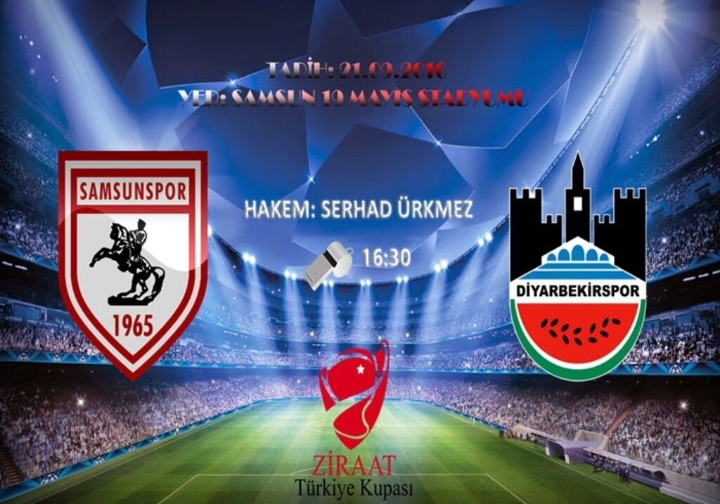 Samsunspor Diyarbekirspor'ı konuk ediyor, maç 16:30'da başlıyor