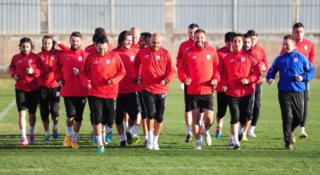 Samsunspor Elazığspor maçına hazır