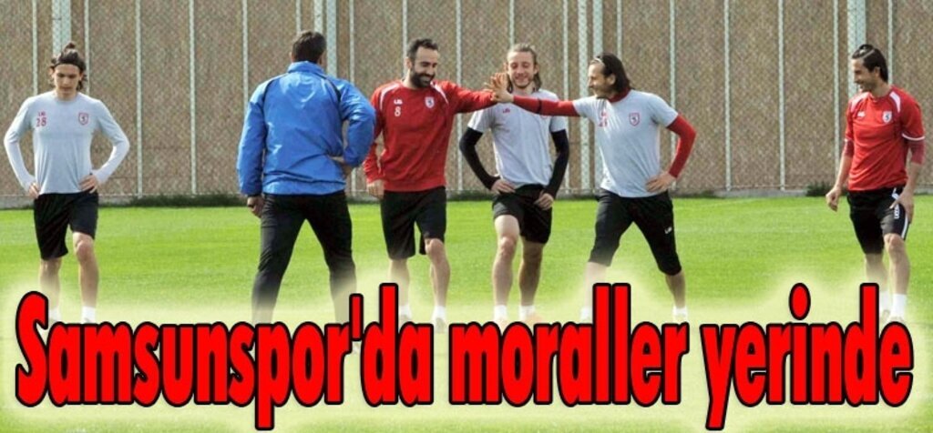 Samsunspor Gaziantep Büyükşehir Belediyespor maçı hazırlıklarını sürdürüyor