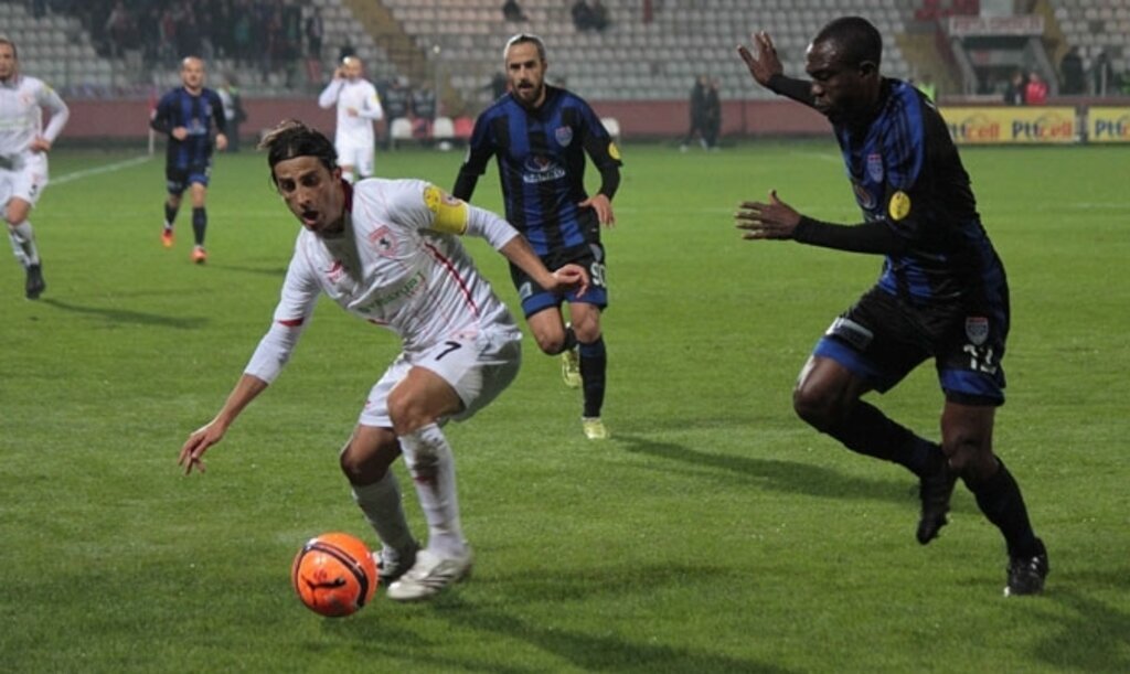 Samsunspor, Gaziantep Büyükşehir Belediyespor maçı sonucu: 1-4