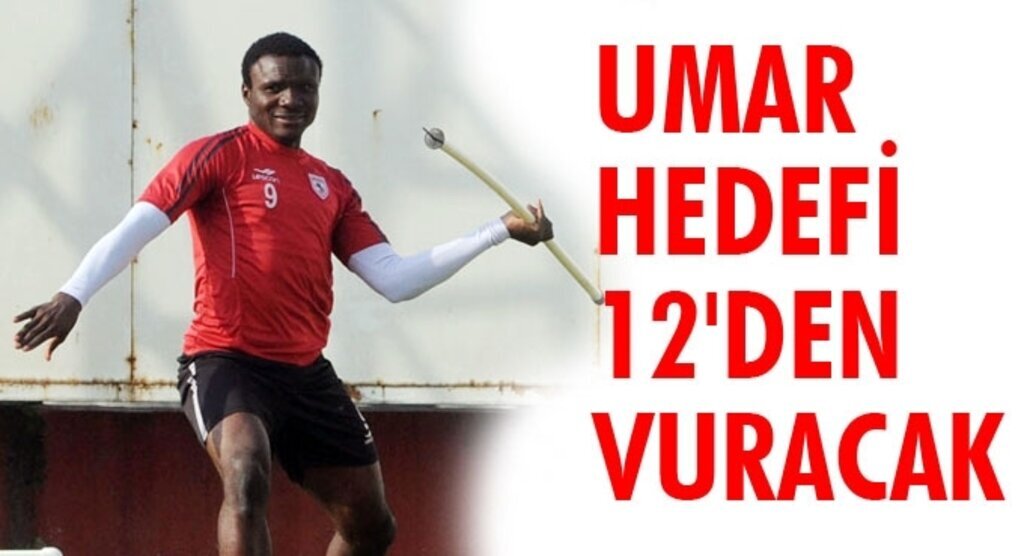 Samsunspor gol çalıştı, Umar cirit şov yaptı