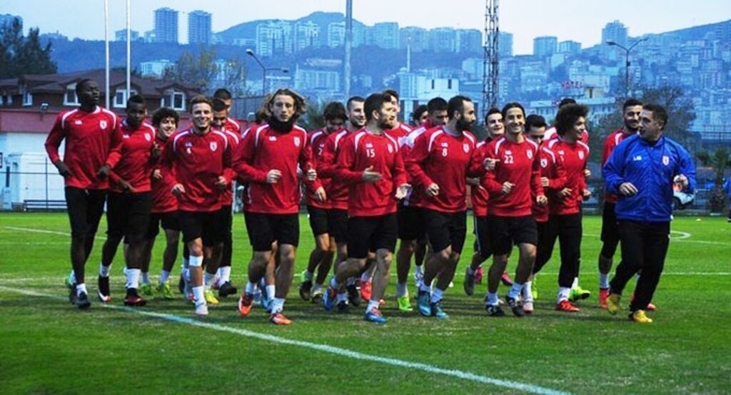 Samsunspor Göztepe'ye hazırlanıyor