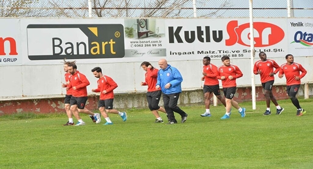Samsunspor hazırlıklara başladı