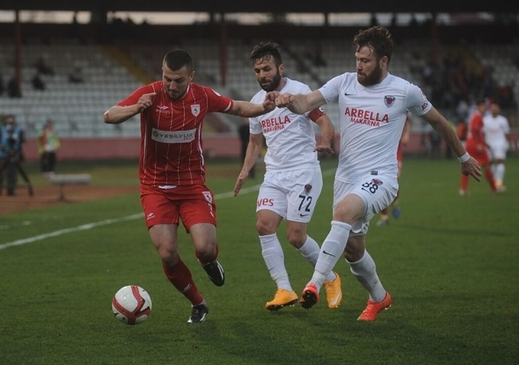 Samsunspor Mersin İdman Yurdu maç sonucu : 1-1
