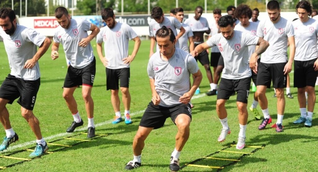 Samsunspor sabah antrenmanını tamamladı 20.09.2015