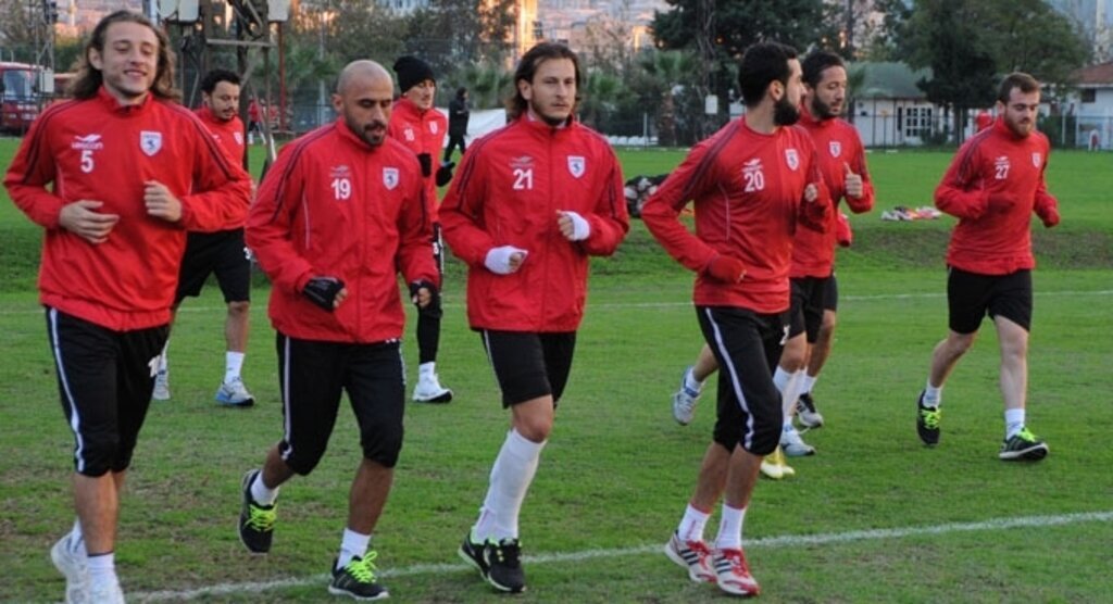 Samsunspor Şanlıurfaspor maçının hazırlıklarına başladı