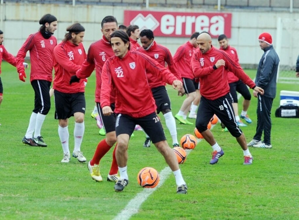 Samsunspor taktik çalıştı