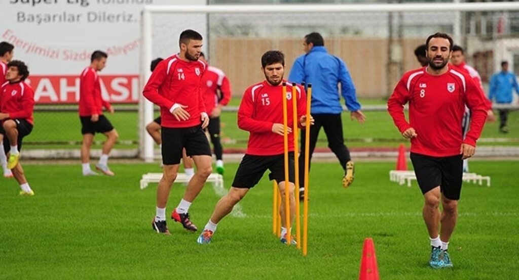 Samsunspor Vartaş Elazığspor hazırlıklarına başladı