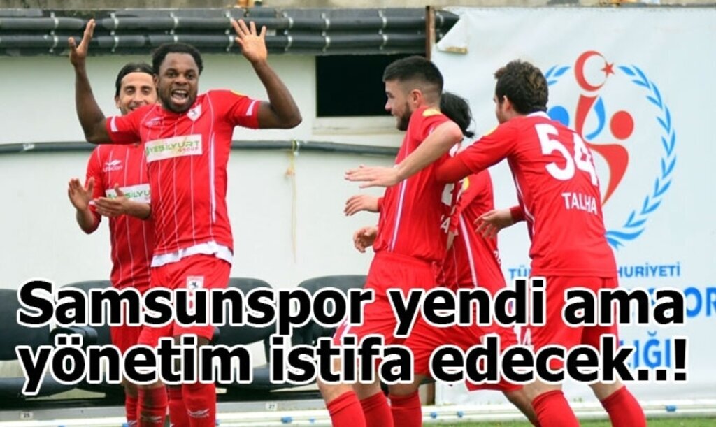 Samsunspor Yönetim Kurulu'ndan flaş istifa kararı