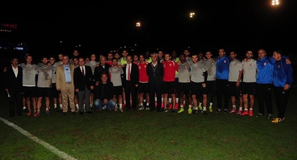 Samsunspor'a anlamlı ziyaret