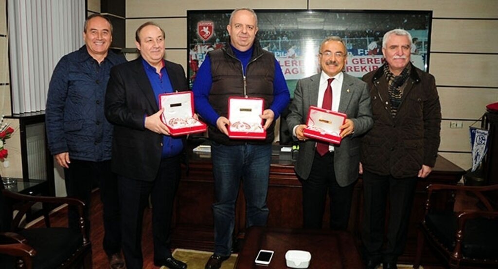 Samsunspor'a nezaket ziyaret