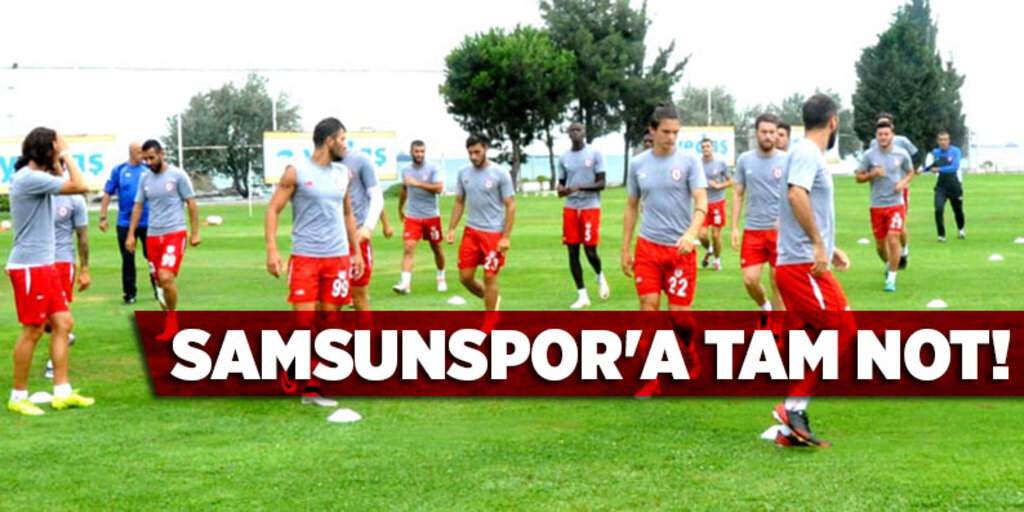 Samsunspor'a tam not