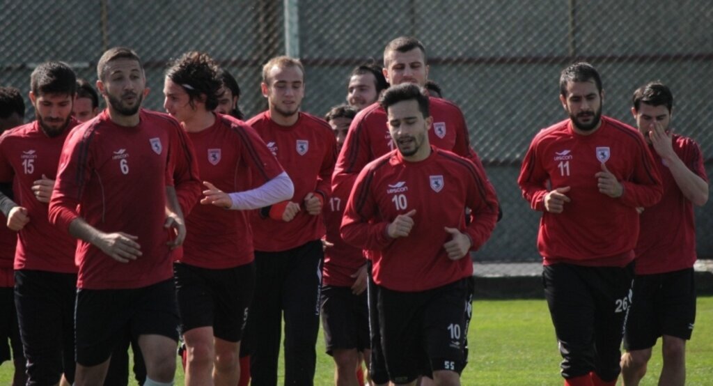 Samsunspor'da Adanaspor maçı hazırlıkları devam ediyor