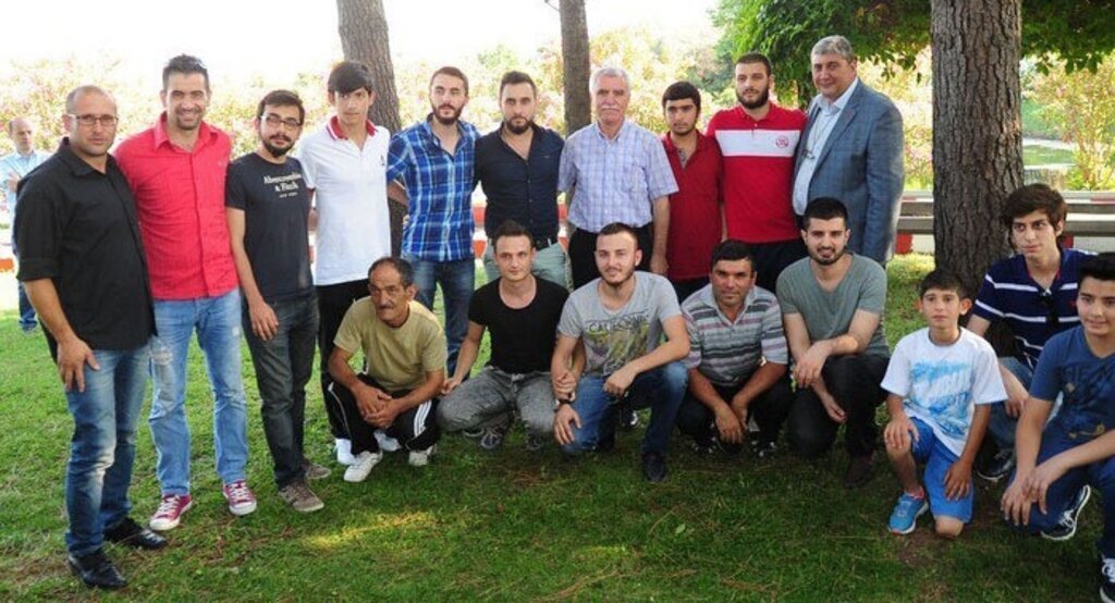 Samsunspor'da Bayramlaşma