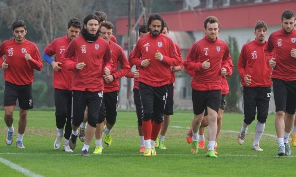 Samsunspor'da durmak yok, çalışmaya devam