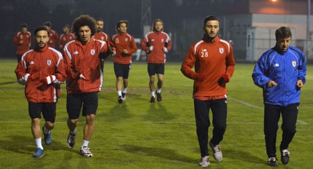 Samsunspor'da Elazığspor hazırlıkları başladı