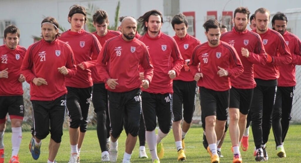 Samsunspor'da galibiyet sevinci