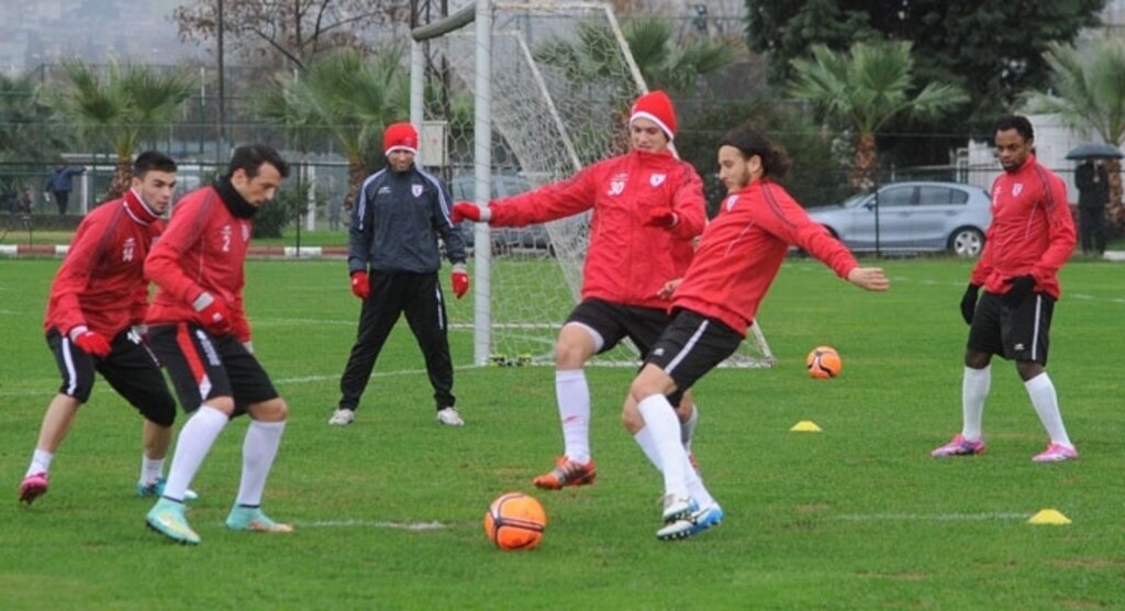 Samsunspor'da Gaziantep hazırlıkları başladı