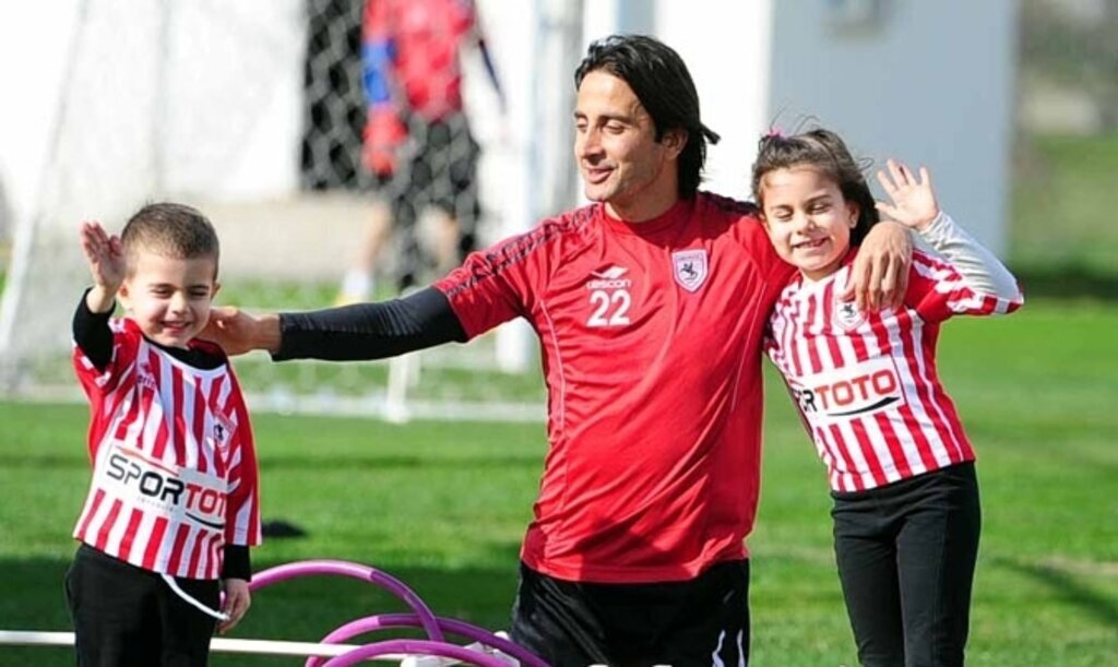 Samsunspor'da Giresunspor galibiyeti sevinci