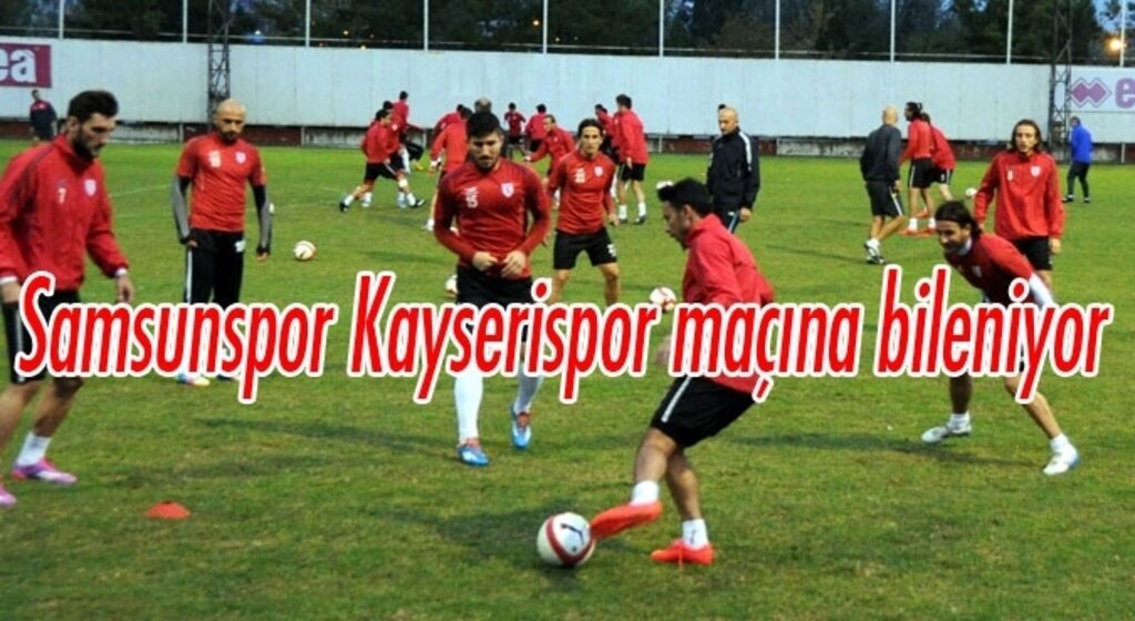 Samsunspor'da hedef 3 puan