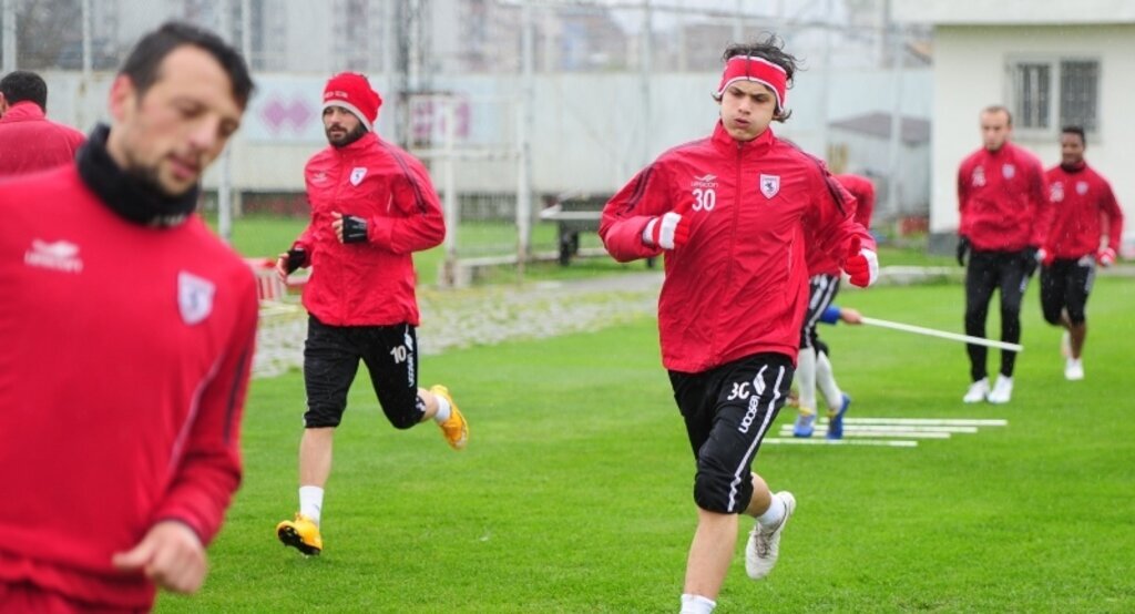 Samsunspor'da Karşıyaka maçı hazırlıkları tamamlandı