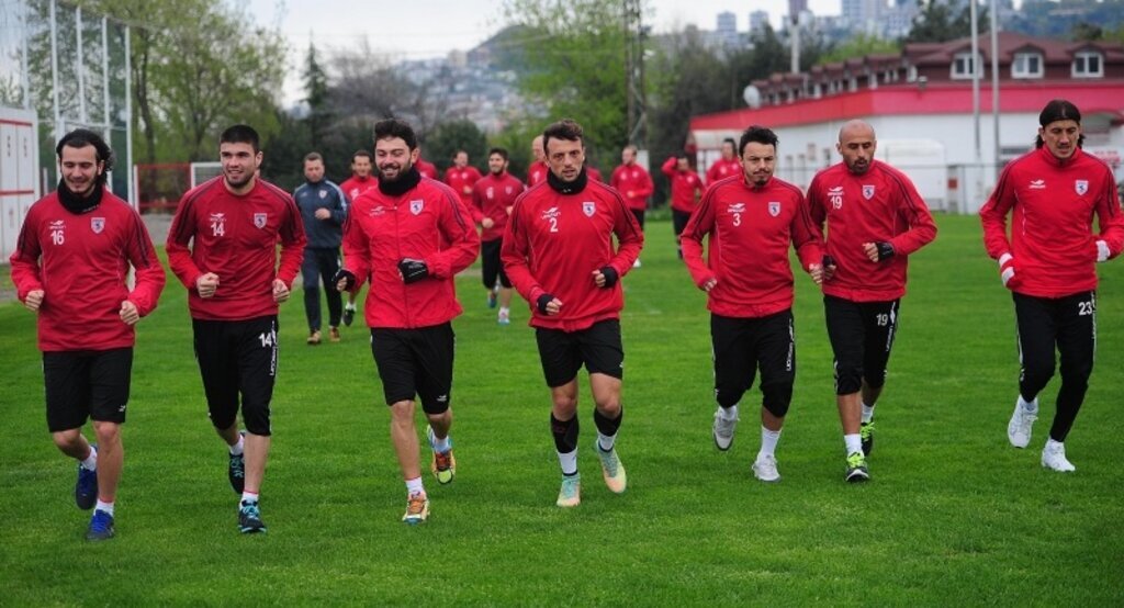 Samsunspor'da, Manisaspor maçı hazırlıkları başladı