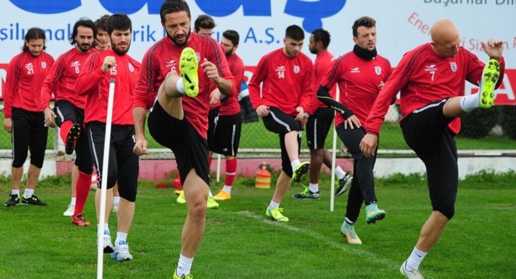 Samsunspor'da Şanlıurfaspor maçı hazırlıkları devam ediyor