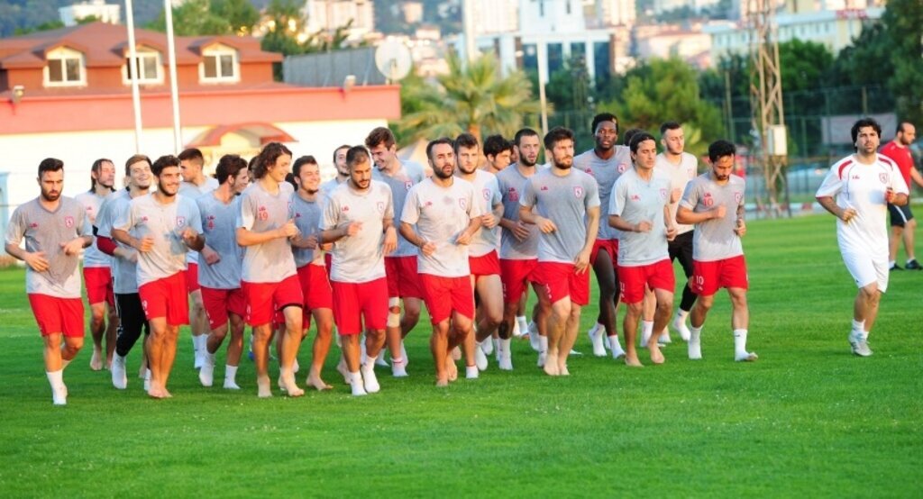 Samsunspor'da yeni sezon hazırlıkları sürüyor