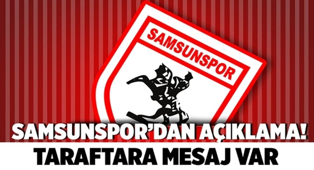 Samsunspor’dan Divan Başkanlık kurulu açıklaması