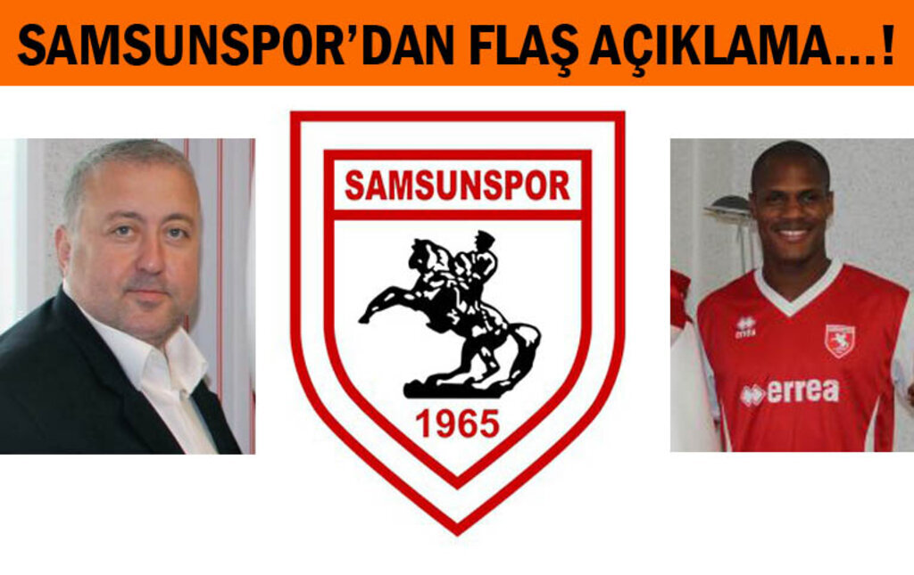 Samsunspor'dan Kazım Yılmaz ve Bahia ile ilgili çarpıcı açıklamalar