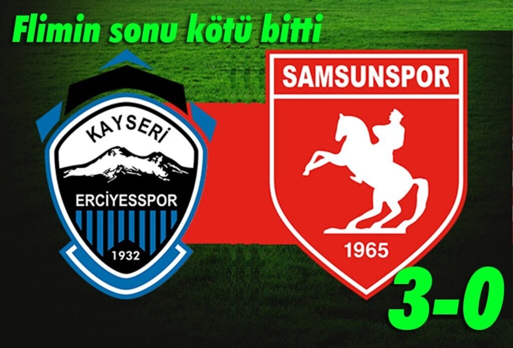 Samsunspor'dan kötü kapanış..!