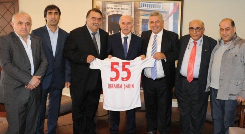 Samsunspor'dan Vali Şahin'e ziyaret