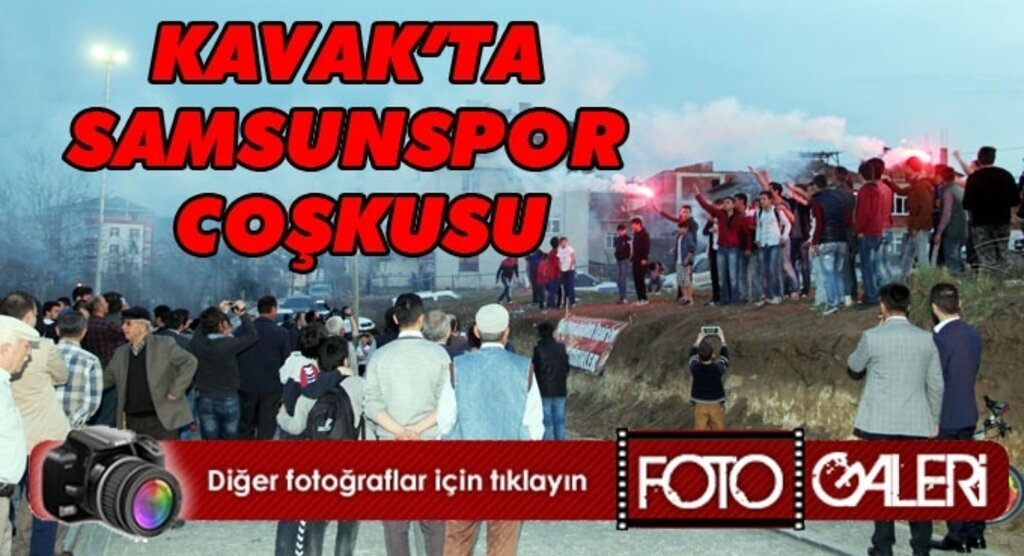Samsunsporlu Futbolcular Kavak'ta tiritli moral