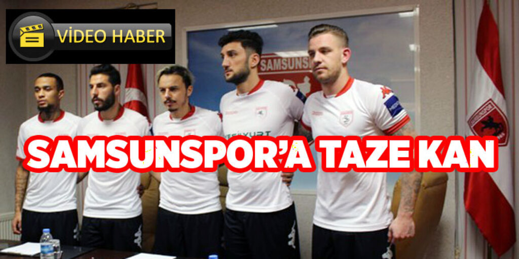 Samsunspor’un yeni transferleri imza attı