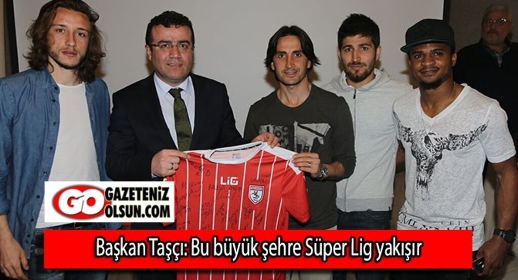 Samsunsporun yıldızları Atakumlu sporcularla buluştu